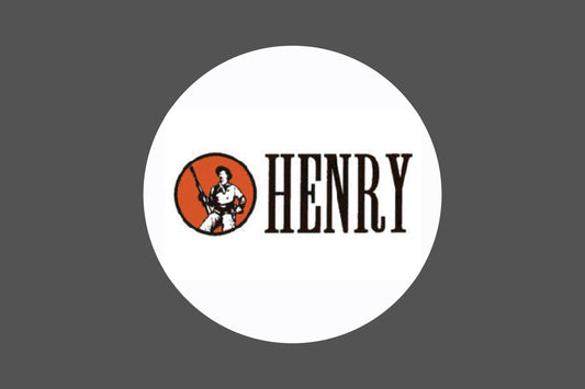 Round Canvas Frame with "Henry Gun Emblem" Image