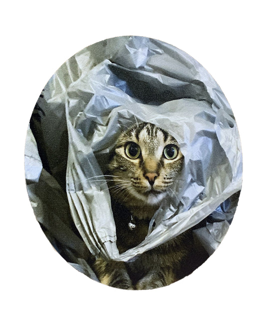 Pet Printed Canvas - Round, Custom Printed with your Image, Rustic, Bargain Price