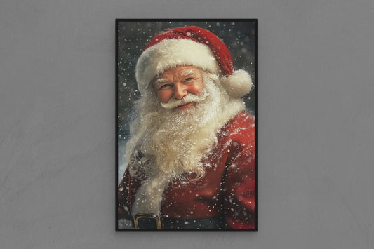 Canvas Frame with "Santa Claus" 01 Image