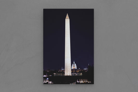 Canvas Frame with "Washington Monument" Image